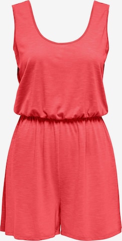 Combinaison 'Dora' JDY en rouge : devant