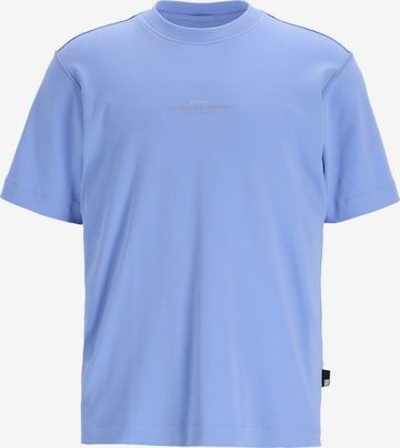 CHASIN' T-Shirt 'Flux' in Blau: Vorderseite