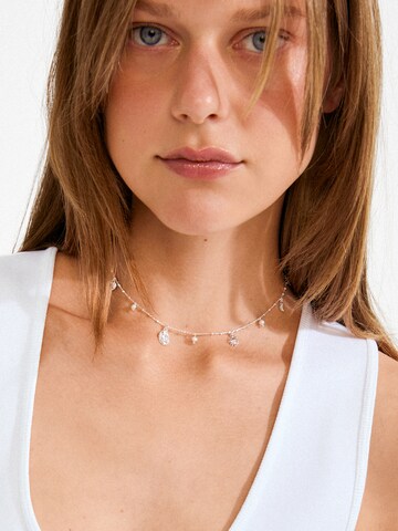 Pilgrim Necklace 'Mylan' in Silver: front