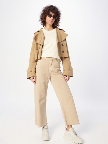 GAP - Jersey 'CASH LIKE' en beige