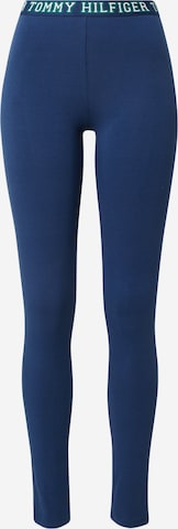 Tommy Hilfiger Underwear Skinny Leggings in Blue: front