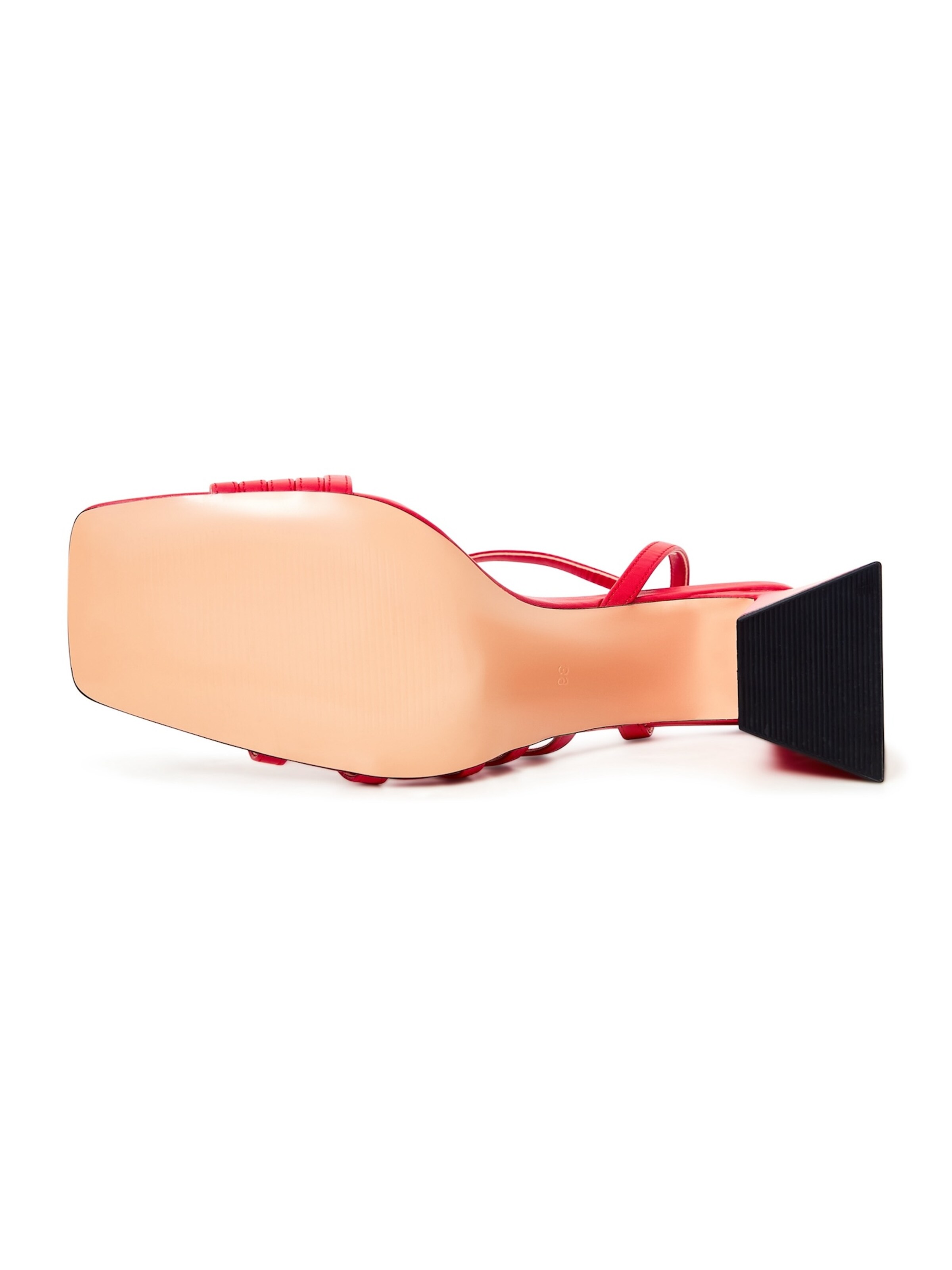 CESARE GASPARI Sandale in Rot