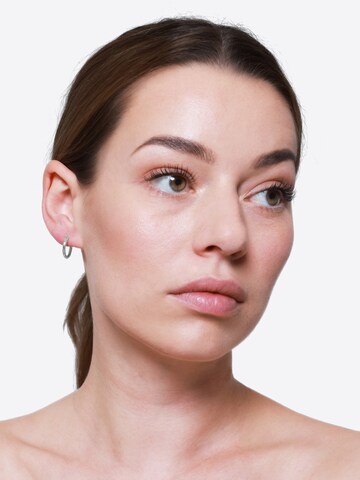 Boucles d'oreilles Heideman en argent : devant