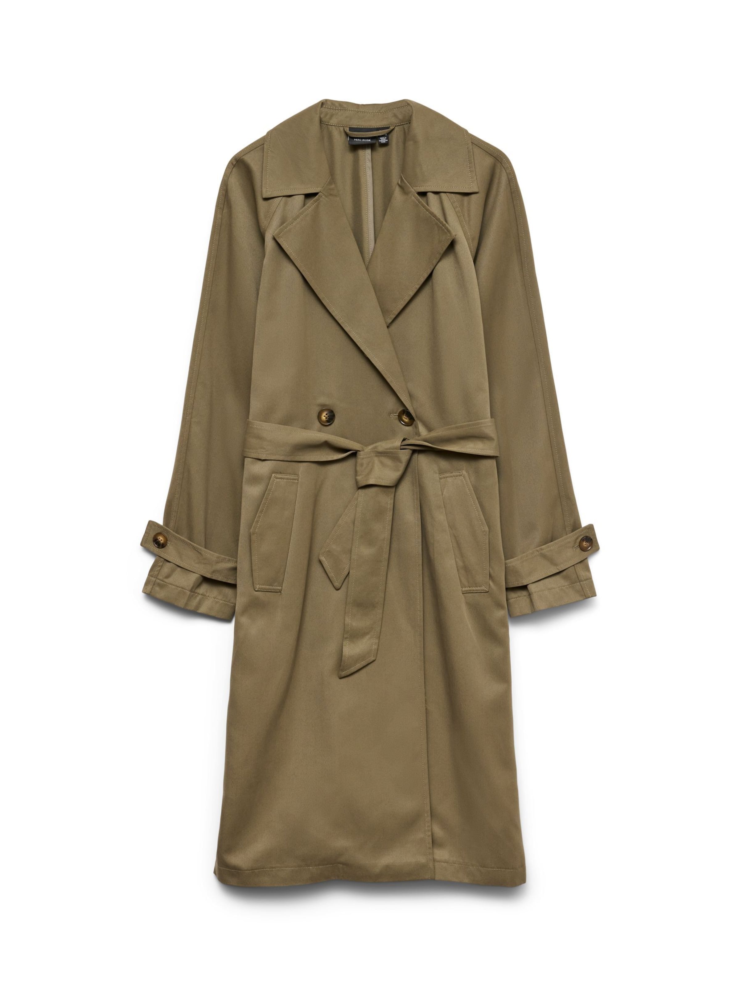 VERO MODA Between-Seasons Coat 'LOU' in Green, Item view