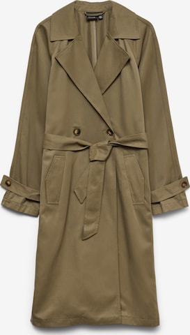 VERO MODA Tussenmantel 'LOU' in Groen: voorkant