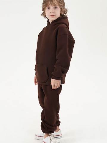 LOUIS LECLER Joggingpak 'Finn' in Bruin