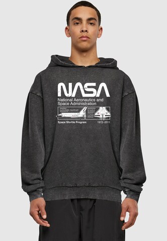 Sweat-shirt 'Nasa - Space Shuttle Program' ABSOLUTE CULT en noir : devant
