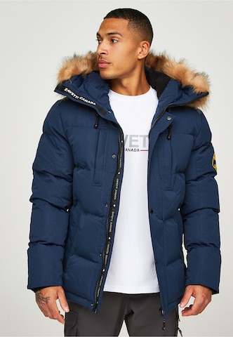 Zavetti Canada Between-seasons parka 'Oshawa 2.0' in Blue