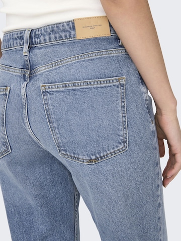 ONLY Slimfit Jeans i blå