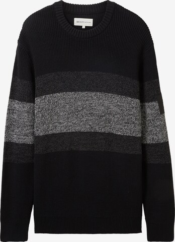 Pullover di TOM TAILOR DENIM in nero: frontale