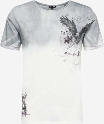 Key Largo - Camiseta 'MELROSE HILL' en gris: frente