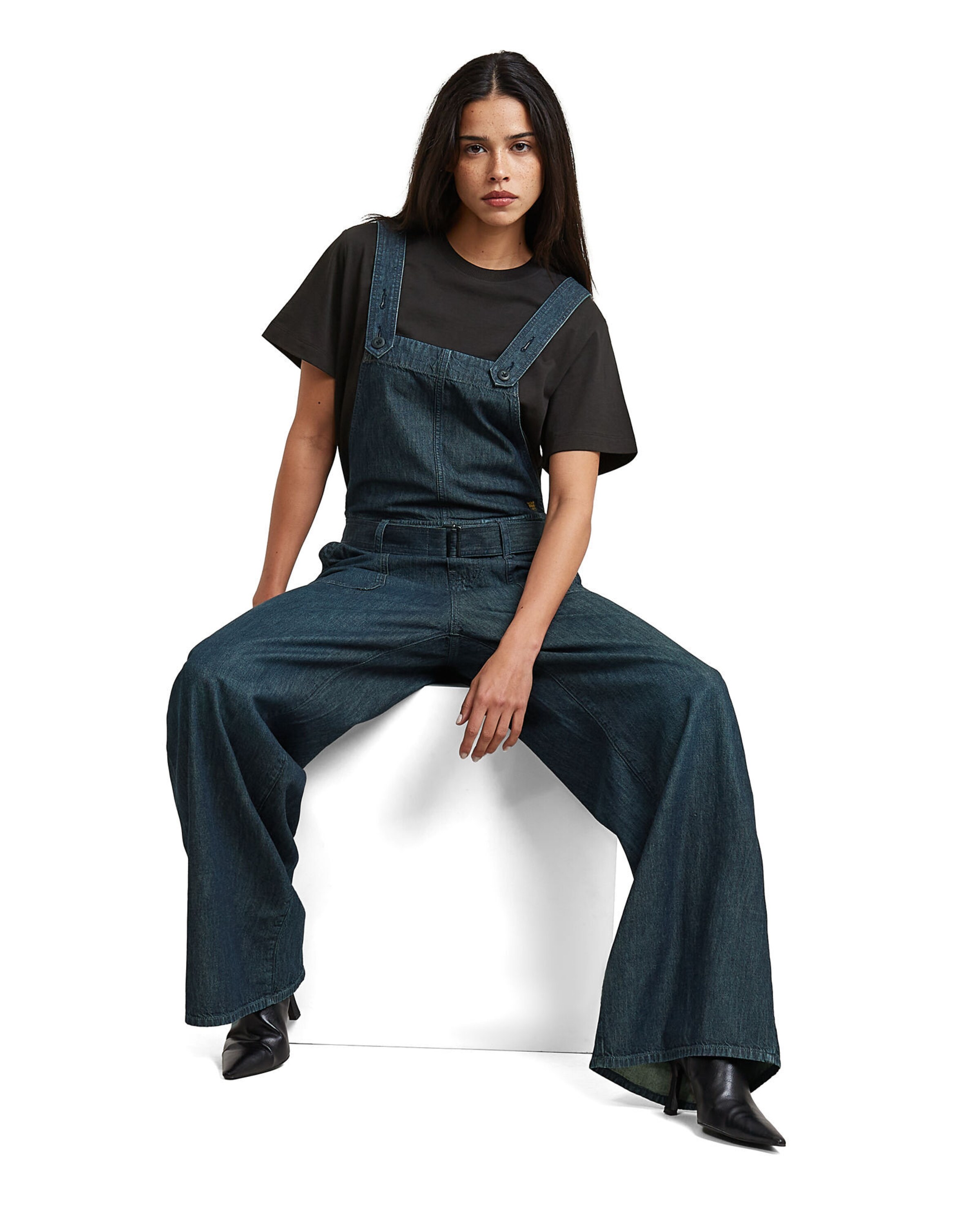 G-STAR Jumpsuit ' ' in Blauw: voorkant
