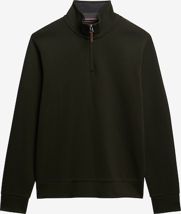 Sweat-shirt Superdry en vert : devant