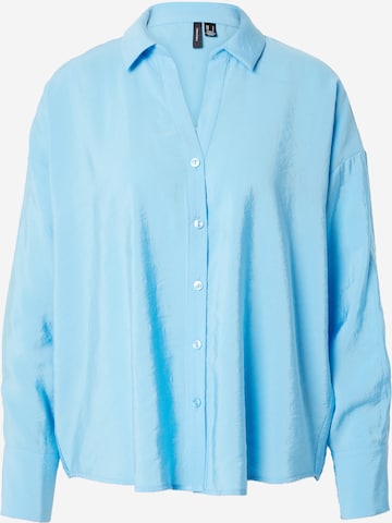 VERO MODA Blouse 'Queeny' in Blue: front