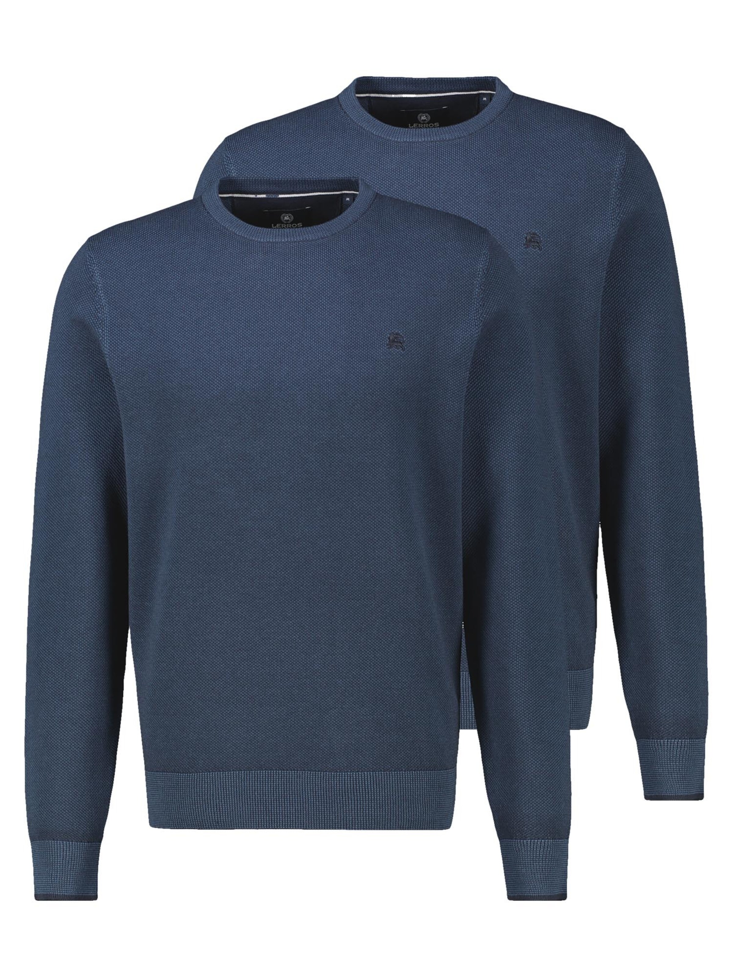 LERROS Sweater 'Basic' in Blue: front