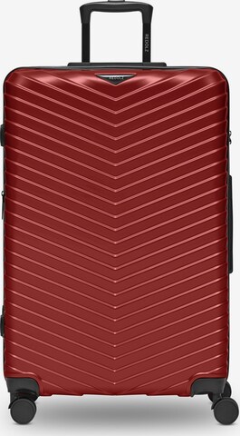 Redolz Trolley 'Essentials' in Rot: Vorderseite