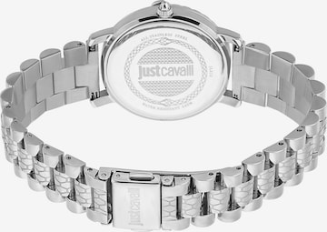 Just Cavalli Analoguhr in Silber