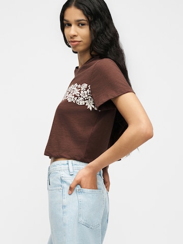 ROXY Tričko 'ENDLESS WEEKEND' – hnědá