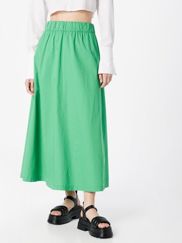 Monki Spódnica w kolorze zielony: przód