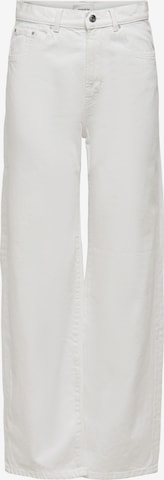 Wide Leg Jean 'Hope' ONLY en blanc : devant