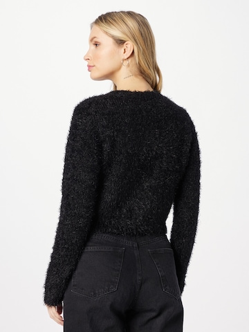 Urban Classics Knit Cardigan in Black