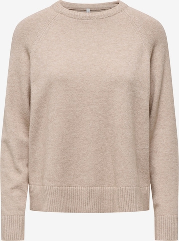 Pull-over ONLY en marron : devant