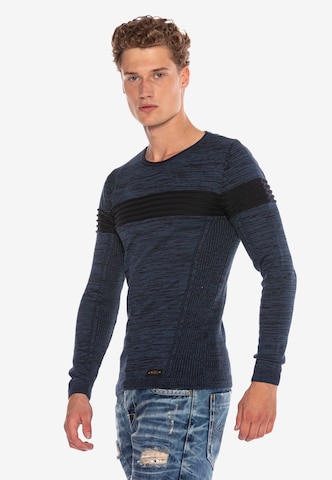 CIPO & BAXX Sweater in Blue