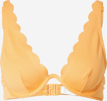 Hunkemöller Triangel Bikinitop in Orange: predná strana