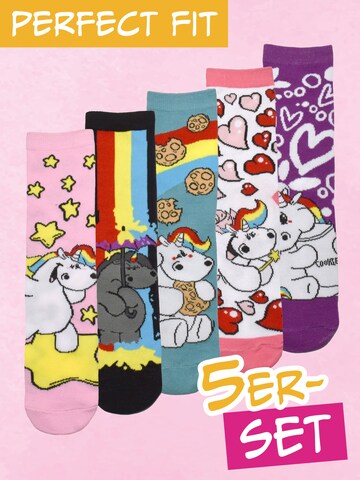 pummel & friends Socks 'Pummeleinhorn' in Mixed colors