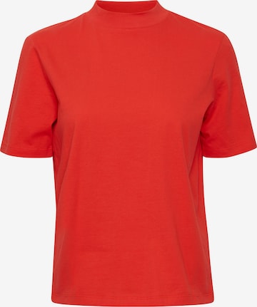 ICHI T-Shirt 'RANIA' in Rot: predná strana