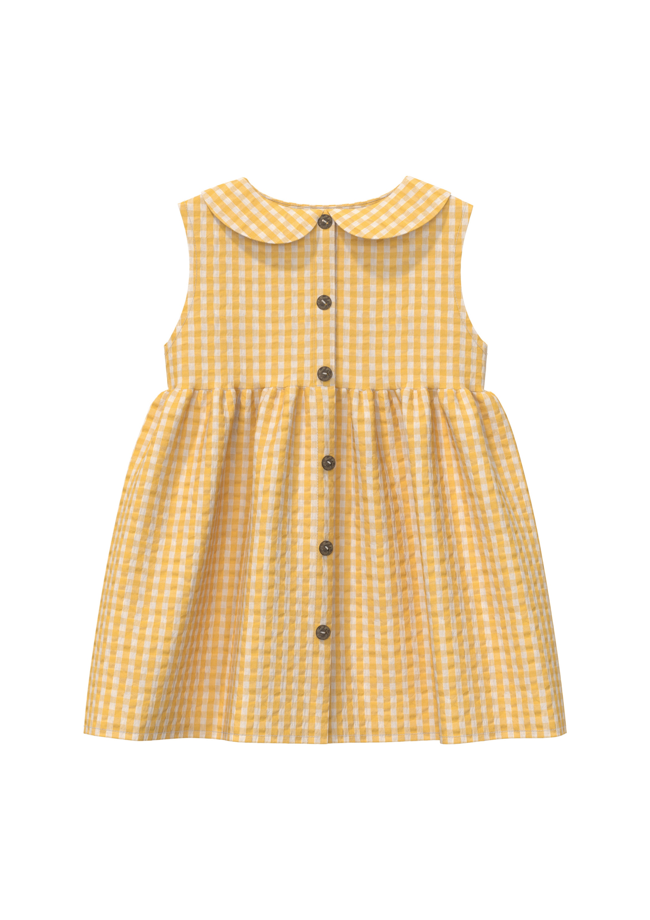 s.Oliver Kleid in Gelb: Vorderseite