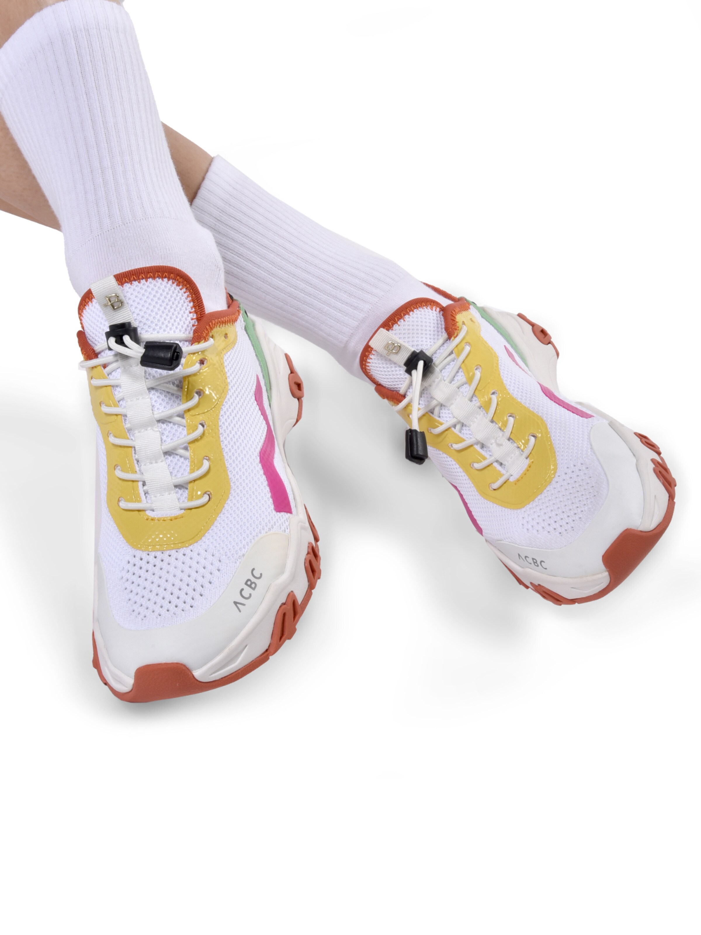 Baskets basses BALDININI en blanc