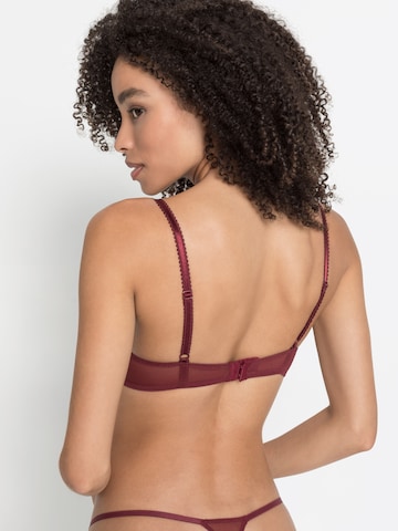 LASCANA Push-up BH in Rood