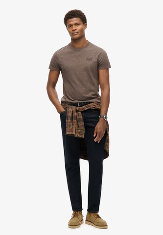 Superdry - Camisa 'Essential' em castanho