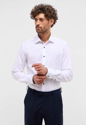 ETERNA Slim fit Business shirt 'Slim Fit' in White: front