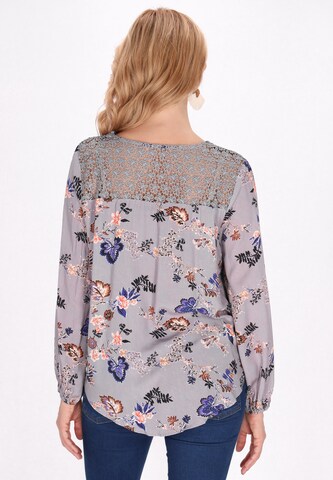 usha FESTIVAL Blouse 'Fashion Look' in Blue