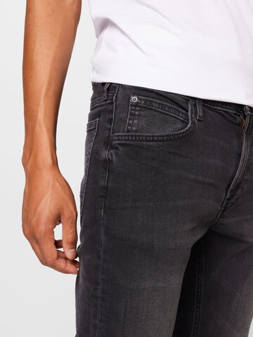 Lee Slimfit Jeans 'Luke' in Schwarz