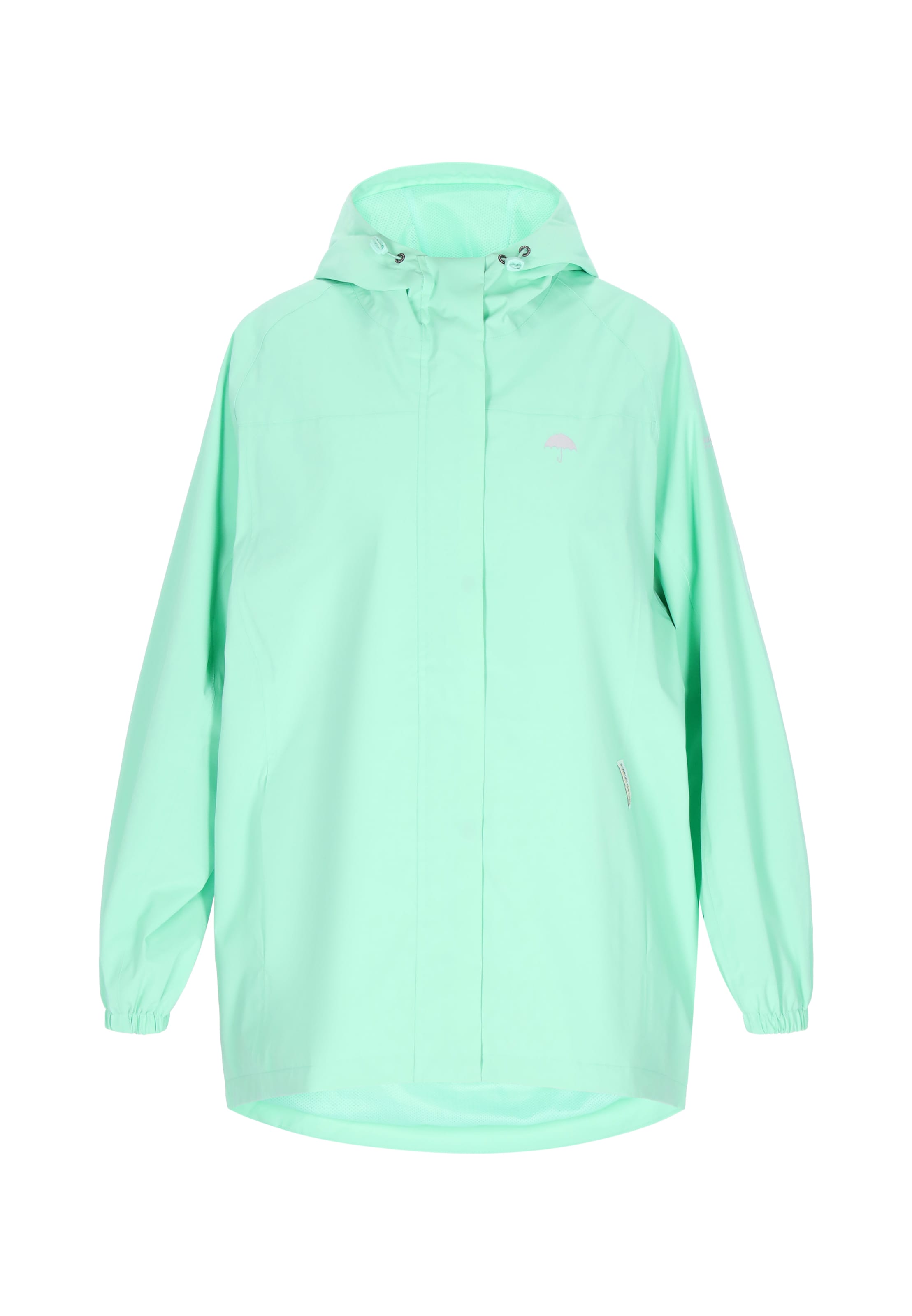 Schmuddelwedda - Casaco outdoor em verde: frente