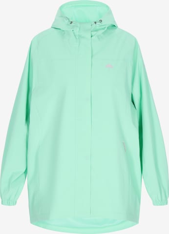 Schmuddelwedda - Casaco outdoor em verde: frente
