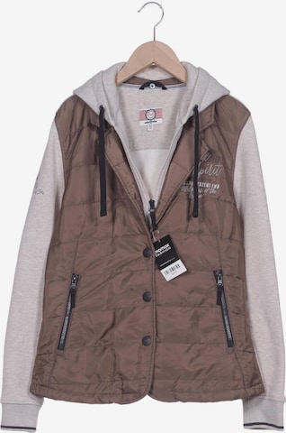 Soccx Jacket & Coat in XL in Brown: front