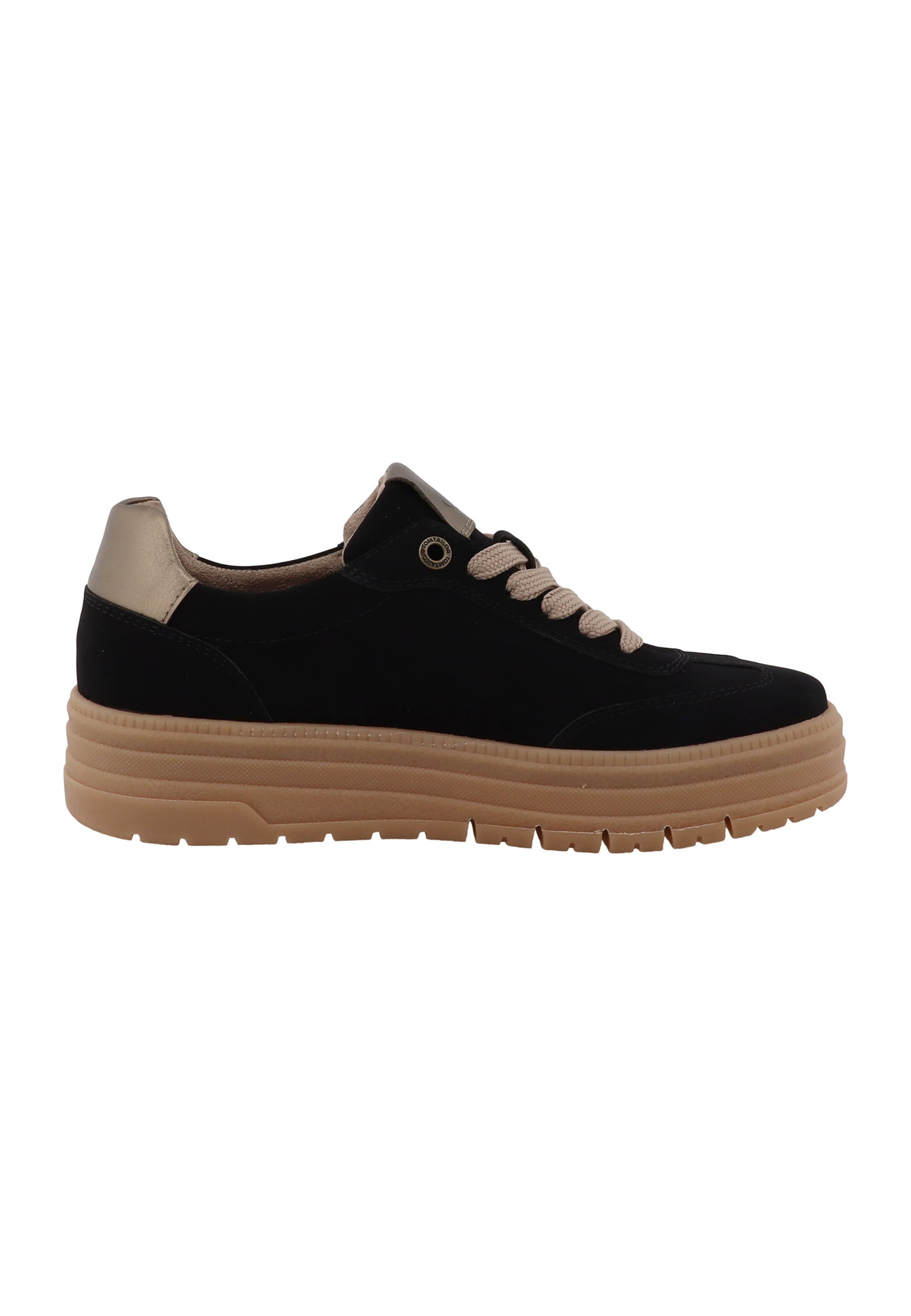 Baskets basses TOM TAILOR en noir : devant