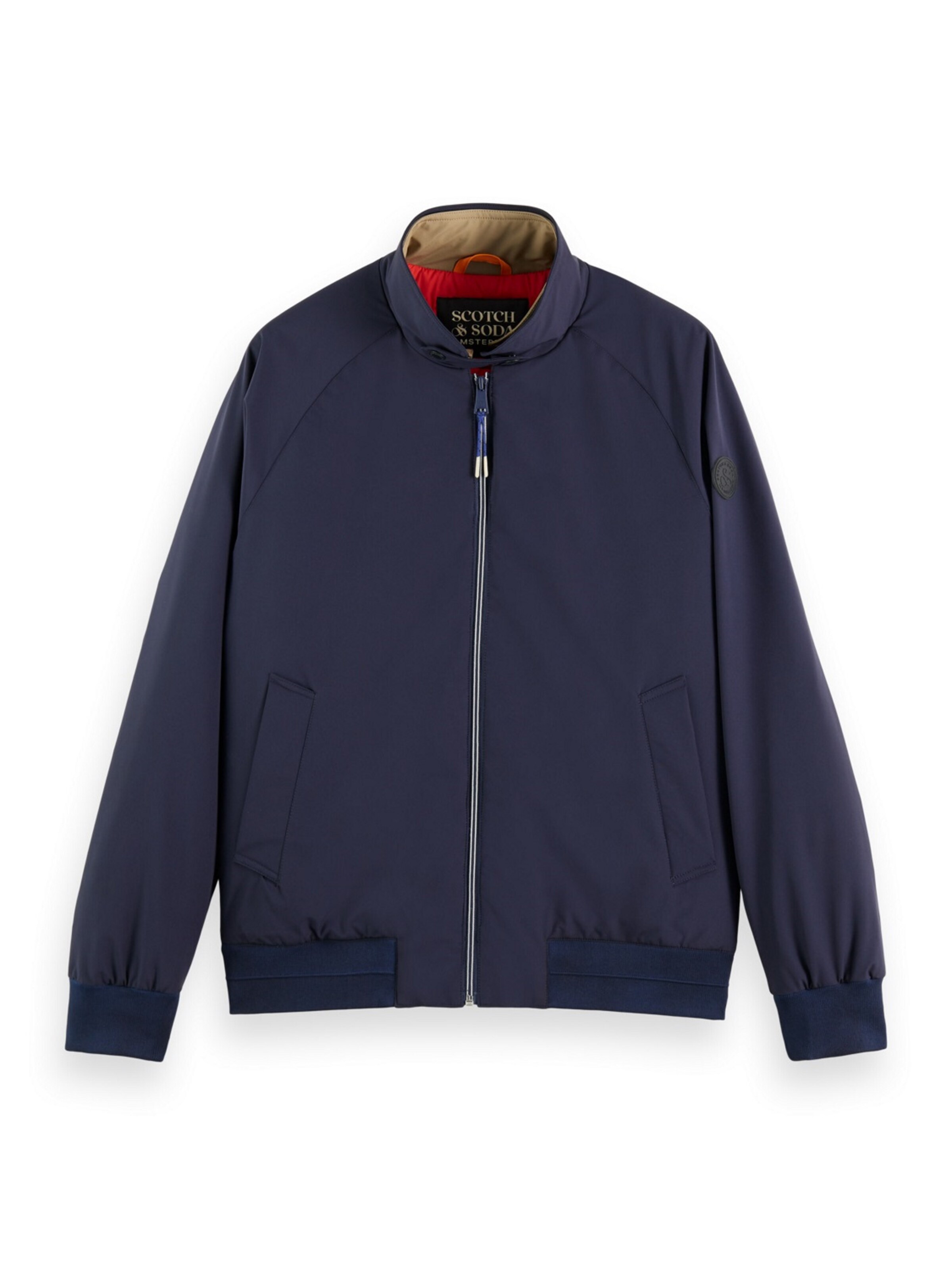 Giacca di mezza stagione 'Harrington' di SCOTCH & SODA in blu: frontale