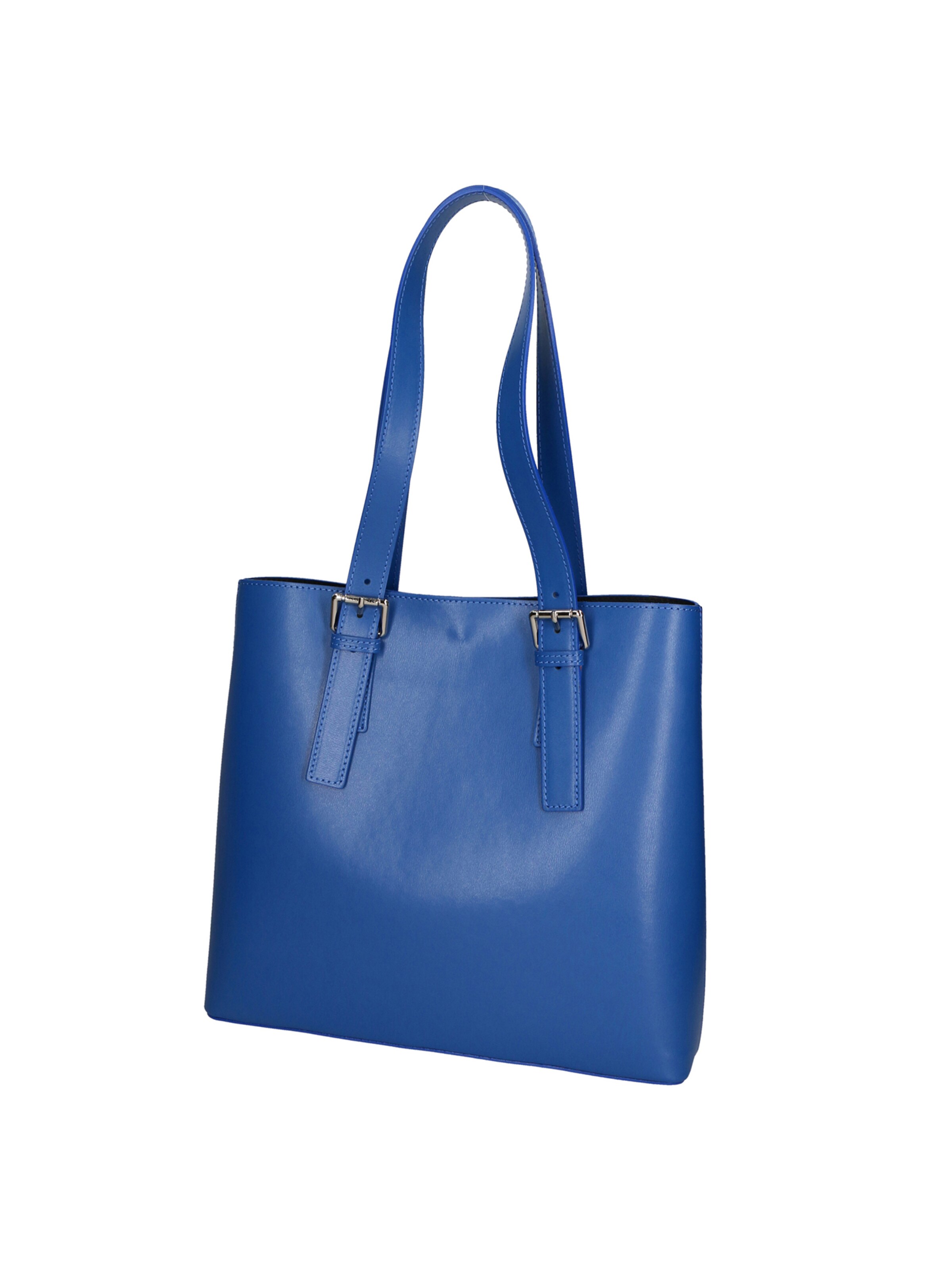 Borsa a spalla di Gave Lux in blu: frontale