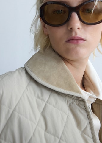 Veste mi-saison MANGO en beige