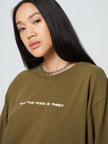 ABOUT YOU x Dardan - Camisa 'Luke' em verde