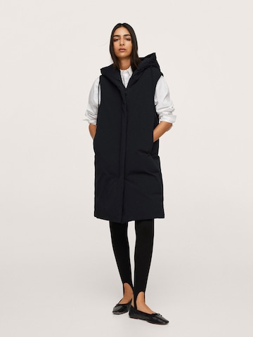 Gilet 'Vall' MANGO en noir