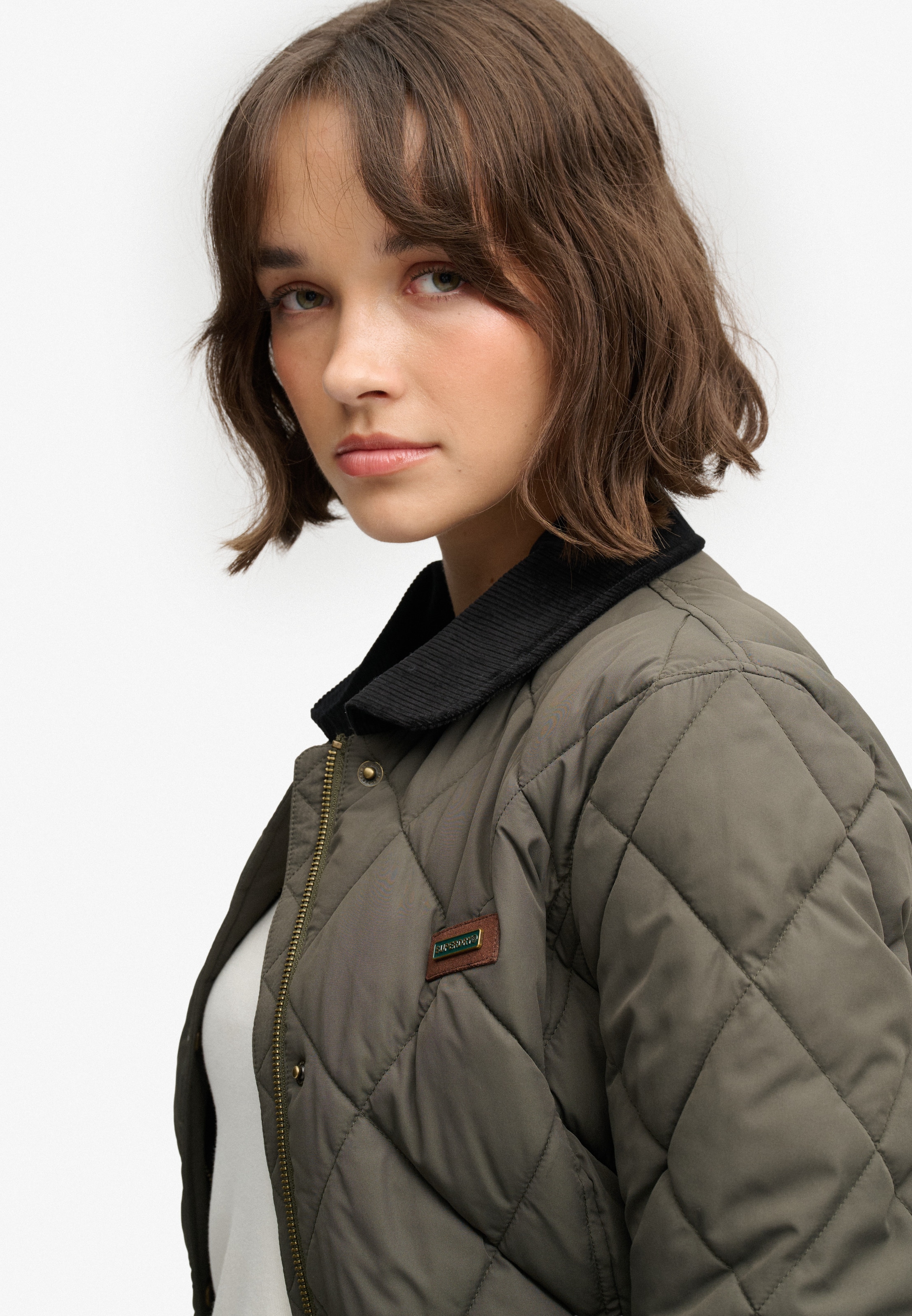 Superdry & Co Prechodná bunda - Zelená