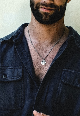 Haze&Glory Ketting 'Fair Winds' in Zilver: voorkant