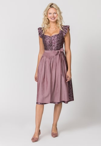 STOCKERPOINT Dirndl 'Catrina' in Rot: Vorderseite