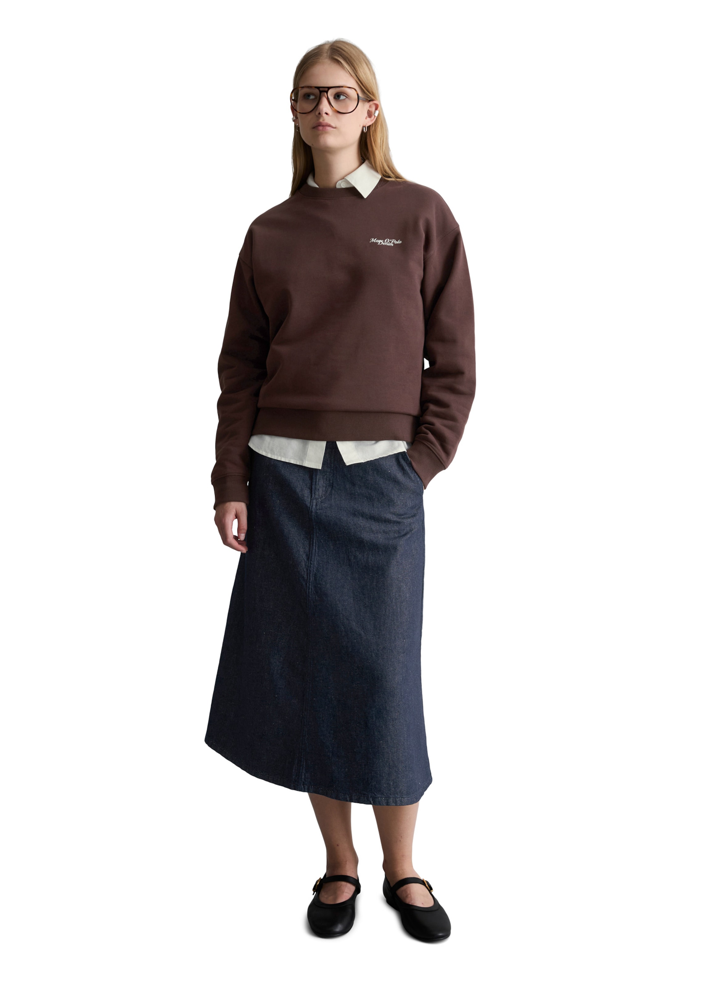 Marc O'Polo DENIM Sweatshirt in Rot